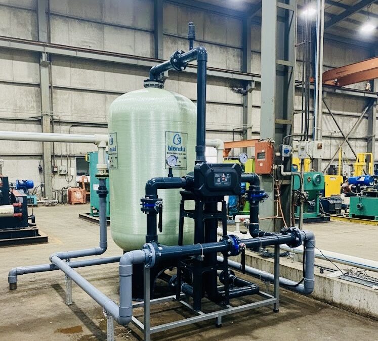 Industrial Multi-Media Water Filtration System